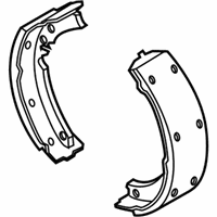 GMC Brake Shoe - 19152704 Brake Shoes, Rear