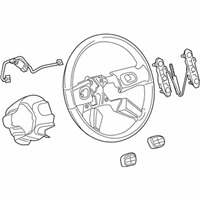 Chevrolet SSR Parts - 15162293 Steering Wheel