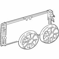 Chevrolet Classic Radiator fan - 12362564 Fan Blade