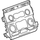 GM 84564949 Center Bezel, Piano Black