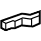 GM 84214083 Lower Bracket, Front Upper Driver Side