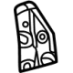 GM 84607762 Outer Rail Center Bracket, Front Upper Driver Side