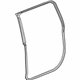 GM 84741675 Door Weatherstrip, Rear Driver Side