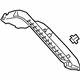 GM 84568773 Side Gate Trim, Jet Black, Driver Side