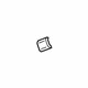 GM 84400764 Access Cover, Jet Black