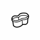 GM 10302314 Cup Holder Mat