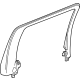 GM 86816626 Window Trim, Rear Driver Side