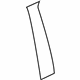 GM 19351550 Black Out Tape, Rear Passenger Side