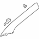 GM 84691002 Windshield Pillar Trim, Black, Passenger Side