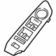 GM 42565306 Switch Bezel, Black, Front Driver Side