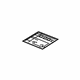 GM 84492906 A/C Label