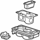 GM 20988282 Cup Holder, Front