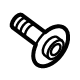 GM 11602262 Upper Center Pillar Trim Bolt, Front