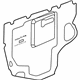 GM 20795242 Water Deflector, Front Passenger Side