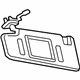 GM 84443294 Sunvisor, Jet Black, Driver Side