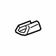 GM 23245997 Track End Cover, Jet Black