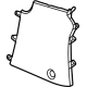 GM 84911674 Rear Panel, Jet Black, Driver Side