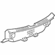 GM 23366154 Rear Panel Trim, Jet Black, Passenger Side