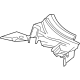 GM 84225439 Rear Duct, Driver Side