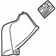 GM 22934865 Side Cover, Black, Passenger Side
