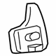 GM 23272742 Paddle Switch, Yellow, Passenger Side