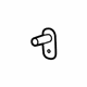 GM 23441893 Rear Compartment Stud Plate