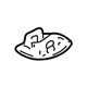 GM 10423160 Escutcheon