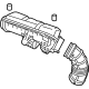 GM 23334033 Air Outlet Tube