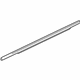 GM 84624389 Belt Molding, Jet Black, Front Driver Side