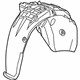 GM 84517102 Wheelhouse Liner, Rear Driver Side