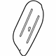 GM 22991254 Fuel Door