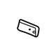 GM 25834936 Lower Tie Bar Reinforcement Plate
