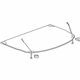 GM 85524414 Cargo Cover, Jet Black