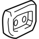 GM 22999713 Inner Hinge Pillar Baffle, Front