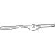 GM 84518640 Diagonal Brace, Driver Side