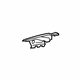 GM 84052614 Rear Extension, Center Driver Side