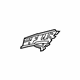GM 84004679 Inner Rail Extension, Rear Driver Side