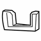 GM 22829511 Nameplate Backing Plate, Front