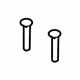 GM 96839571 Headrest Guide, Titanium