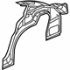 GM 22722376 Inner Quarter Panel, Rear Outer Driver Side