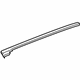 GM 85517667 Upper Molding, Black, Rear Driver Side