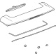 GM 42789798 Spoiler, Rear