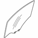 GM 19316854 Door Glass, Front Passenger Side