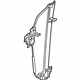 GM 19316873 Window Regulator, Front Passenger Side