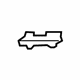 GM 25832478 Bumper Cover Seal, Passenger Side