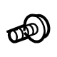 GM 42622677 Armrest Bolt, Front