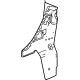GM 84794671 Front Extension, Rear Inner Passenger Side