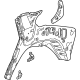 GM 87818071 Inner Quarter Panel, Rear Driver Side