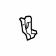 GM 20777143 Muffler Bracket, Passenger Side