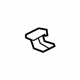 GM 10320549 Rear Floor Pan Brace, Driver Side